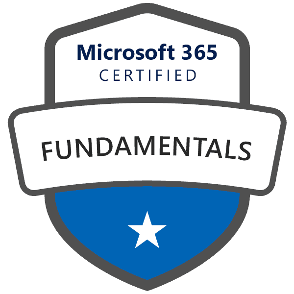 Microsoft 365 Certifies - Fundamentals